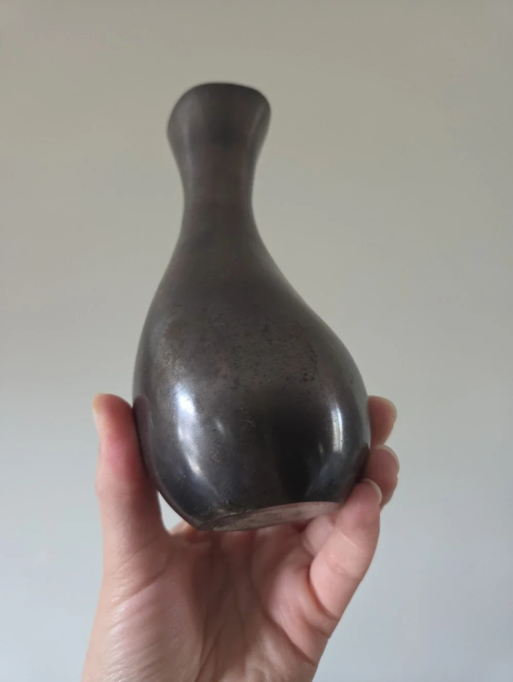 Heavy Metal Bud Vase 6.5